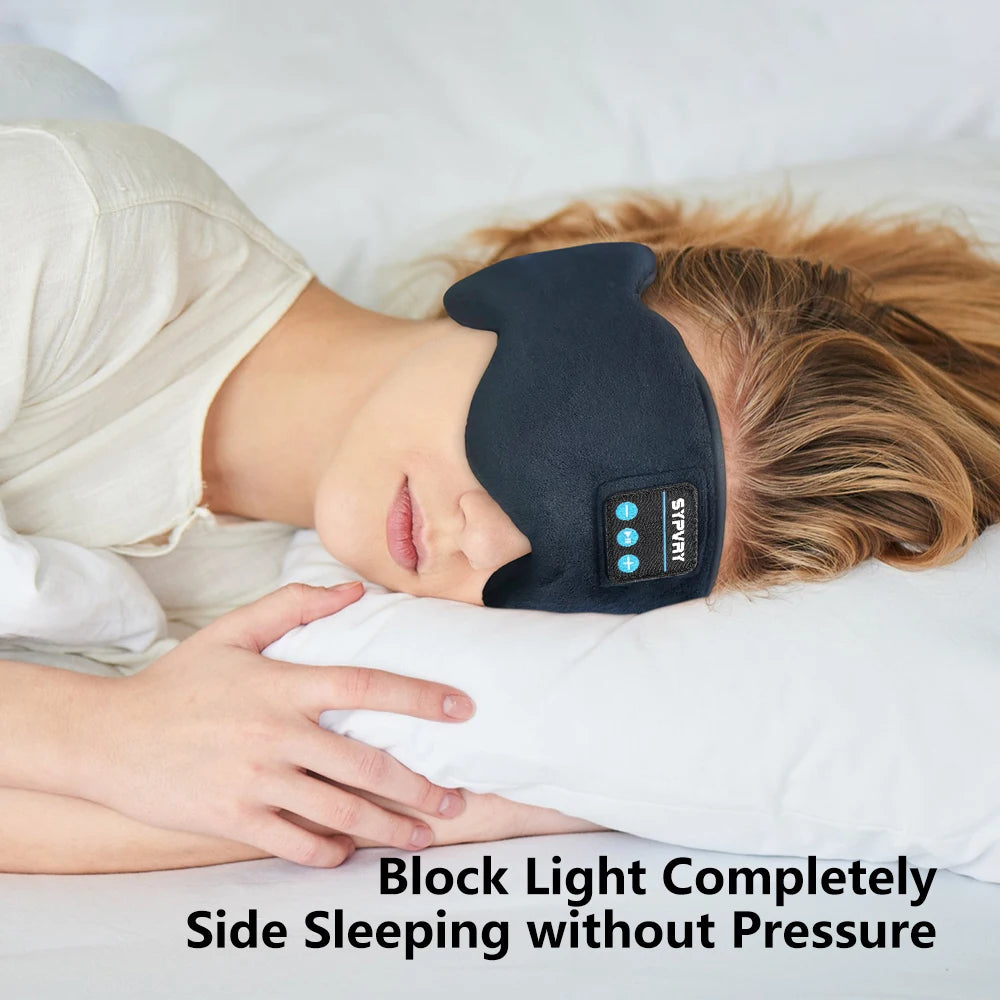 Smart Sleeping Mask With Bluetooth 5.3 Headphones By Muxo