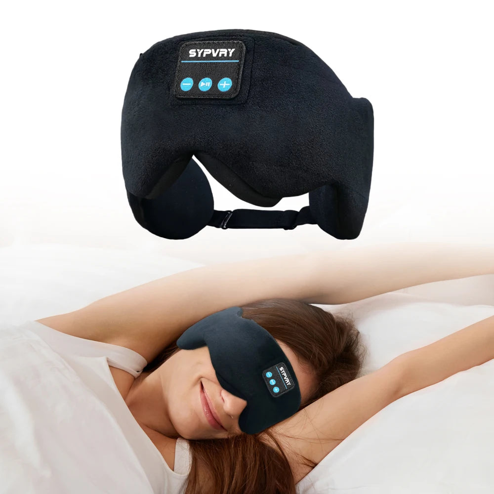 Smart Sleeping Mask With Bluetooth 5.3 Headphones By Muxo